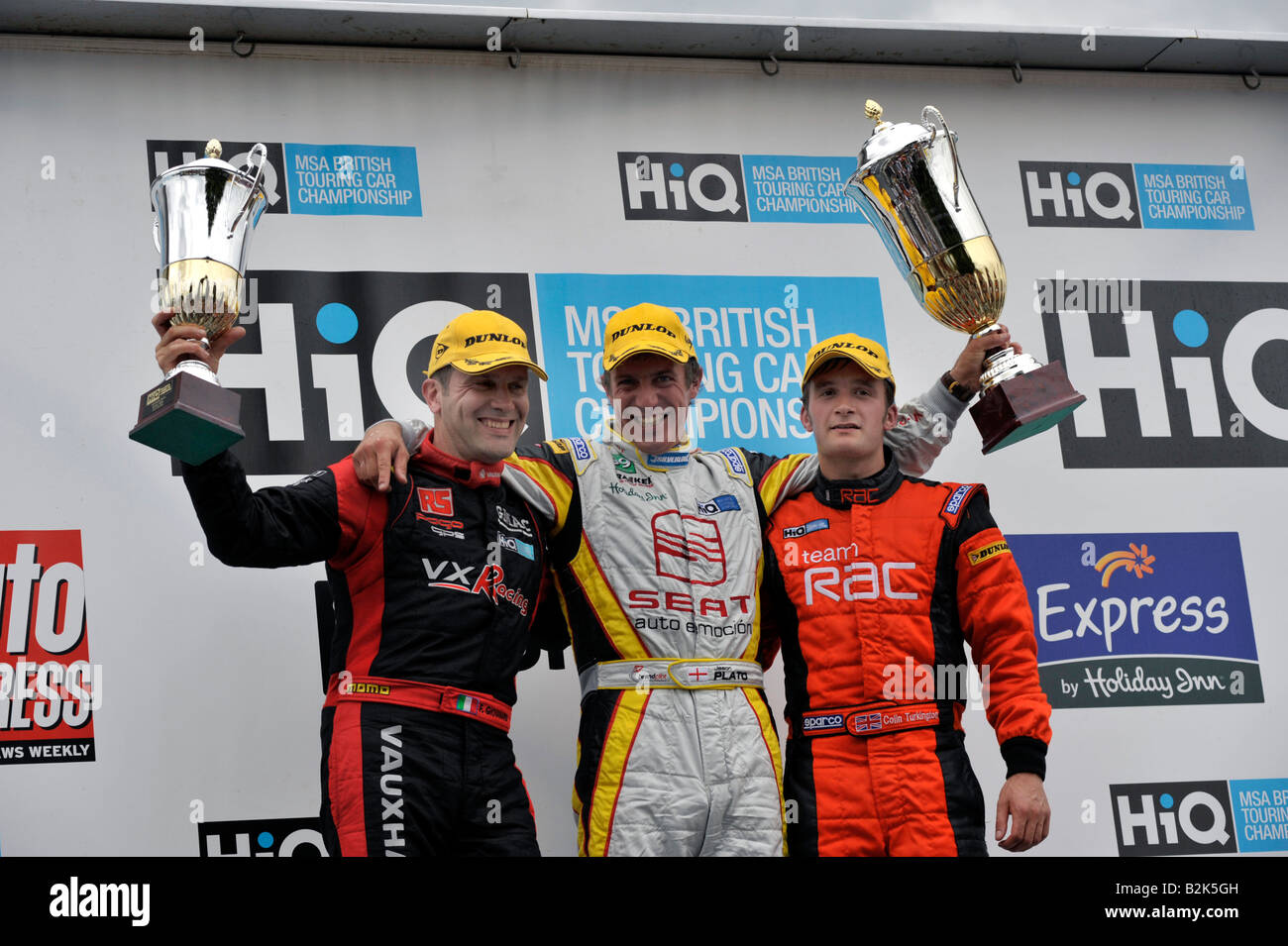British Touring Car race winners Stock Photo - Alamy