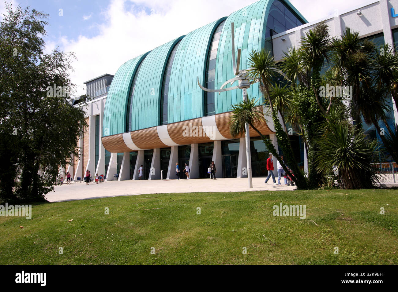 Leisure Centre LC2 Swansea west Glamorgan Stock Photo