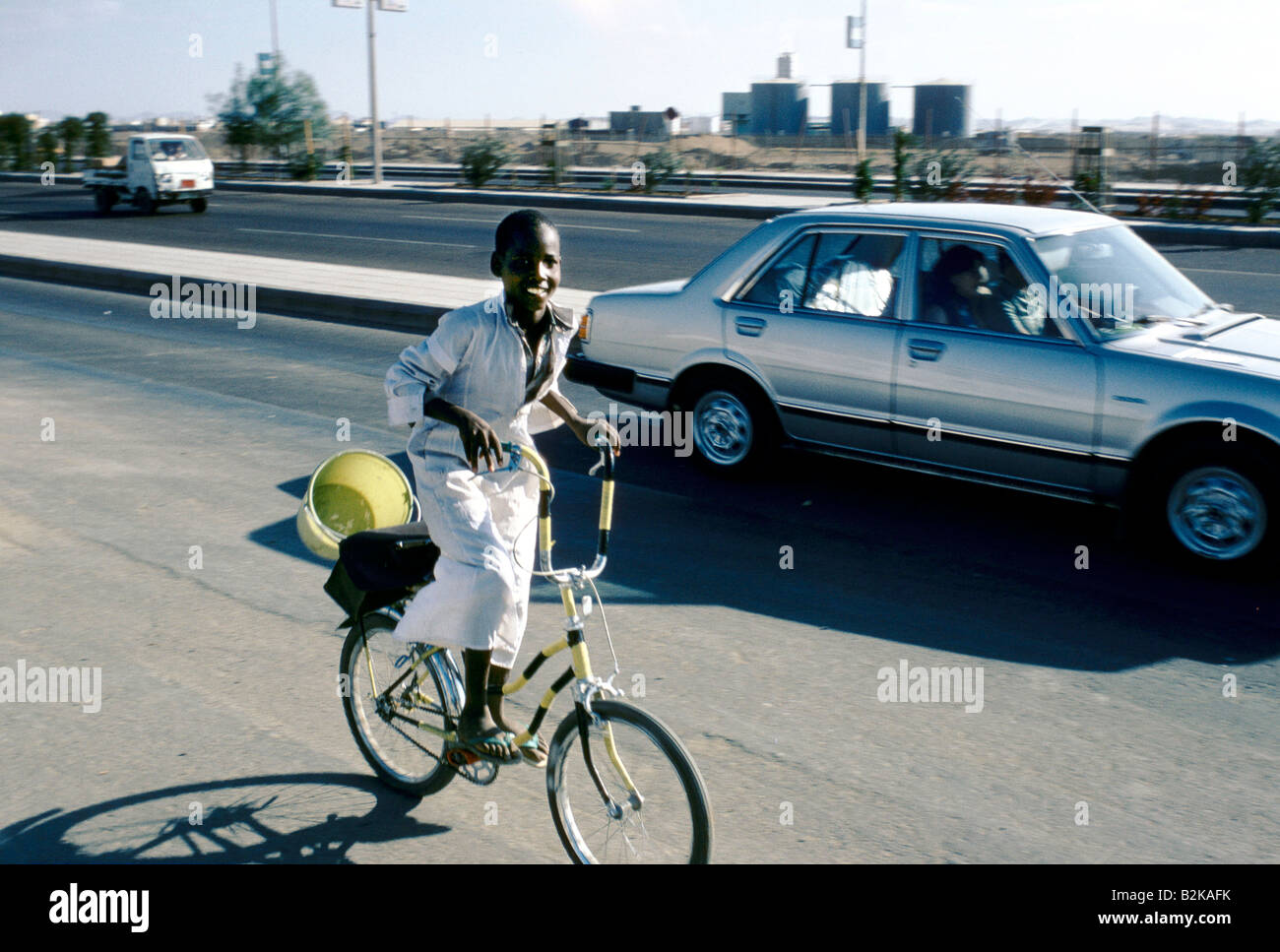 car cleaning boy in jeddah Stock Photo Alamy