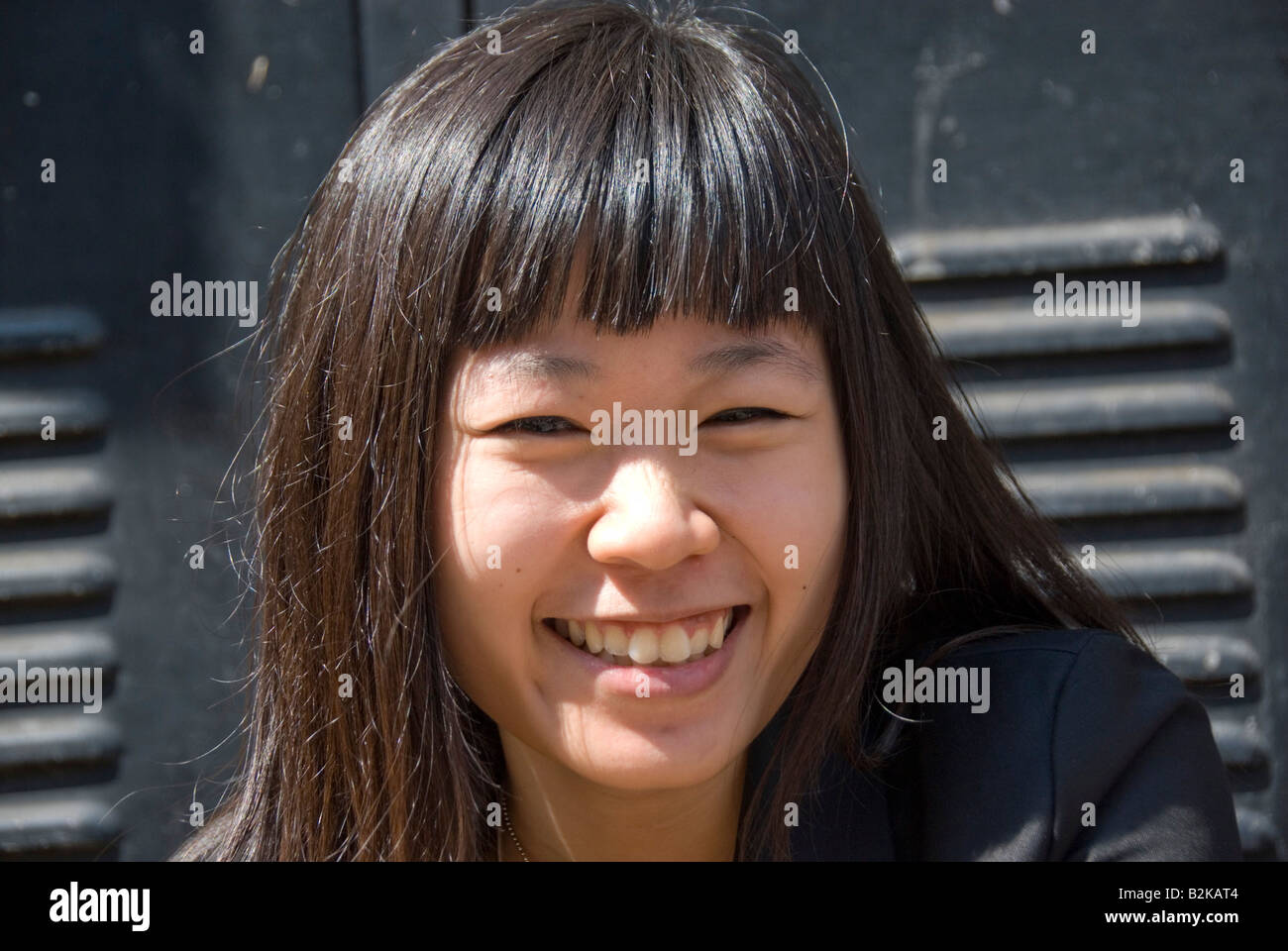 Portrait happy asian girl hi-res stock photography and images - Alamy
