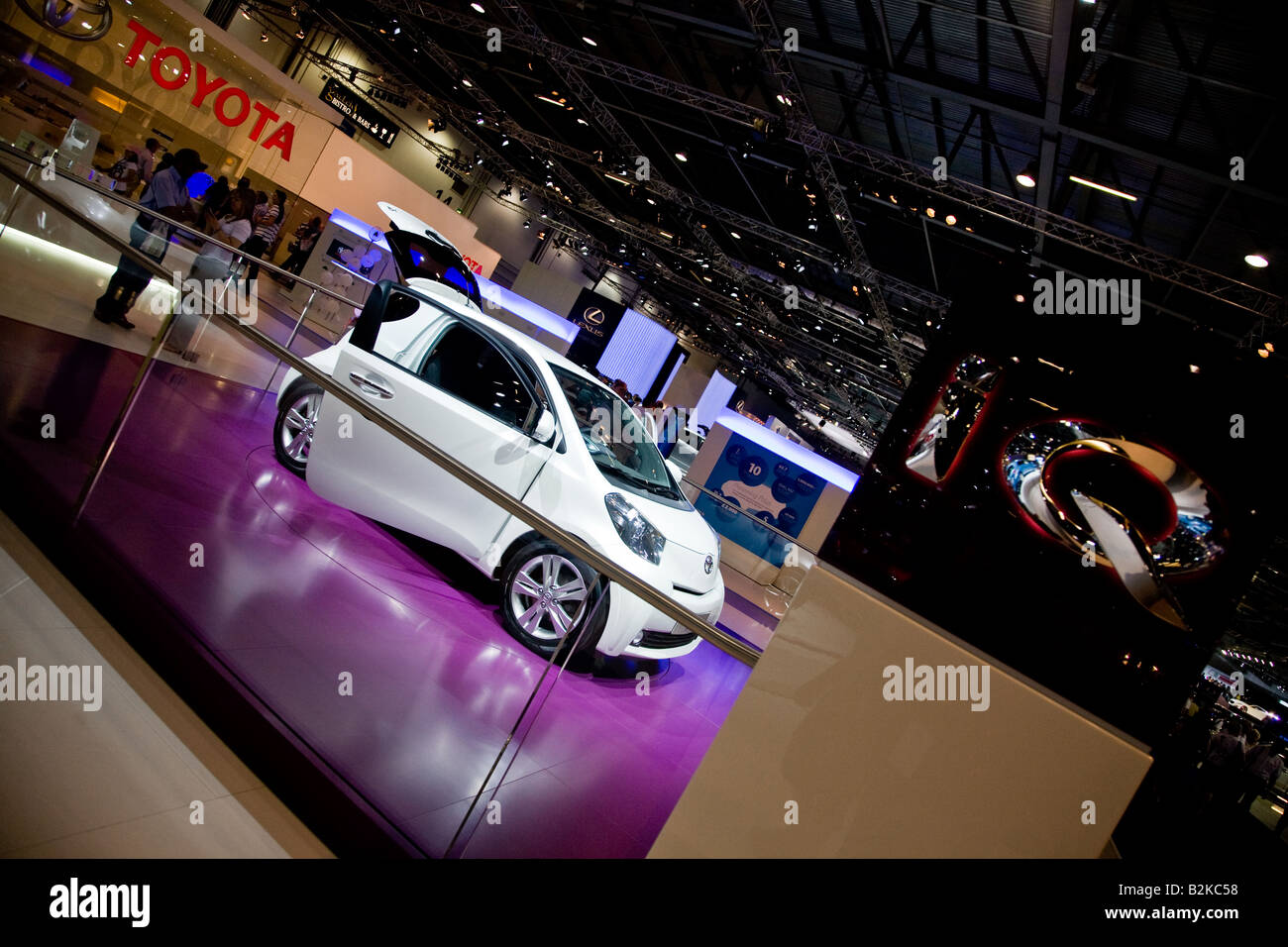 Toyota IQ at the British International Motorshow Stock Photo
