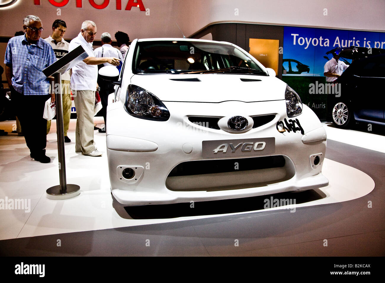 Toyota Aygo Crazy on the Toyota Stand at the London Motorshow excel ...
