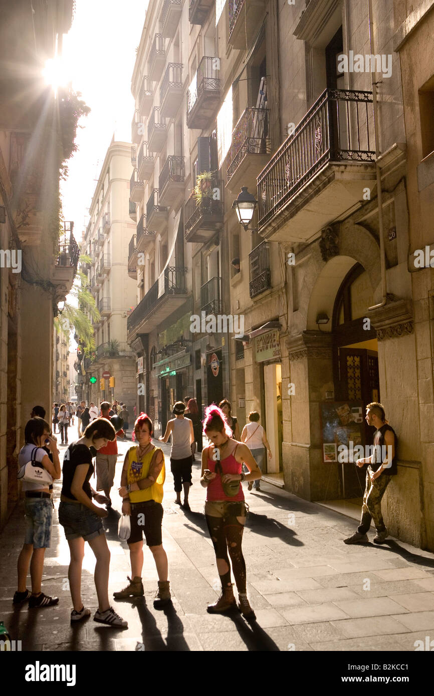 Barcelona Catalonia Spain Stock Photo