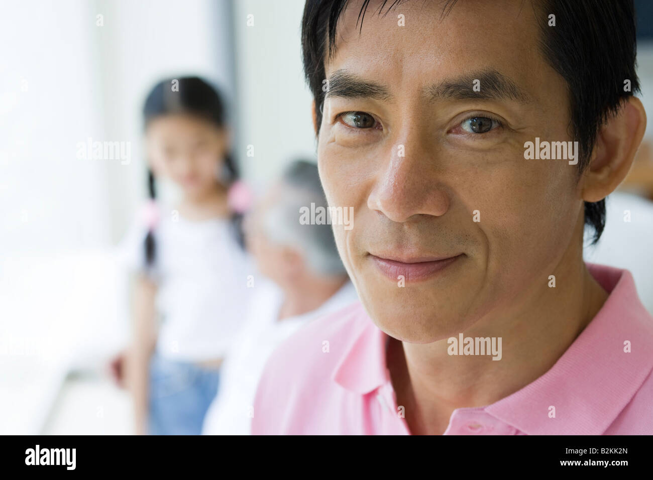 Portrait of a mid adult man smiling Stock Photo - Alamy