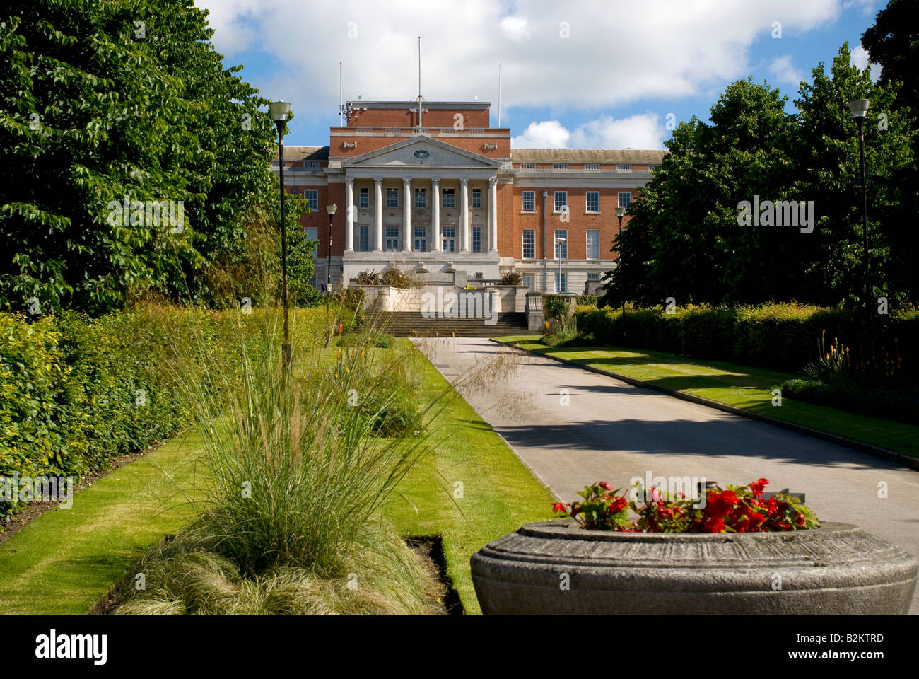 The Town Hall in Chesterfield, Derbyshire Stock Photo Alamy