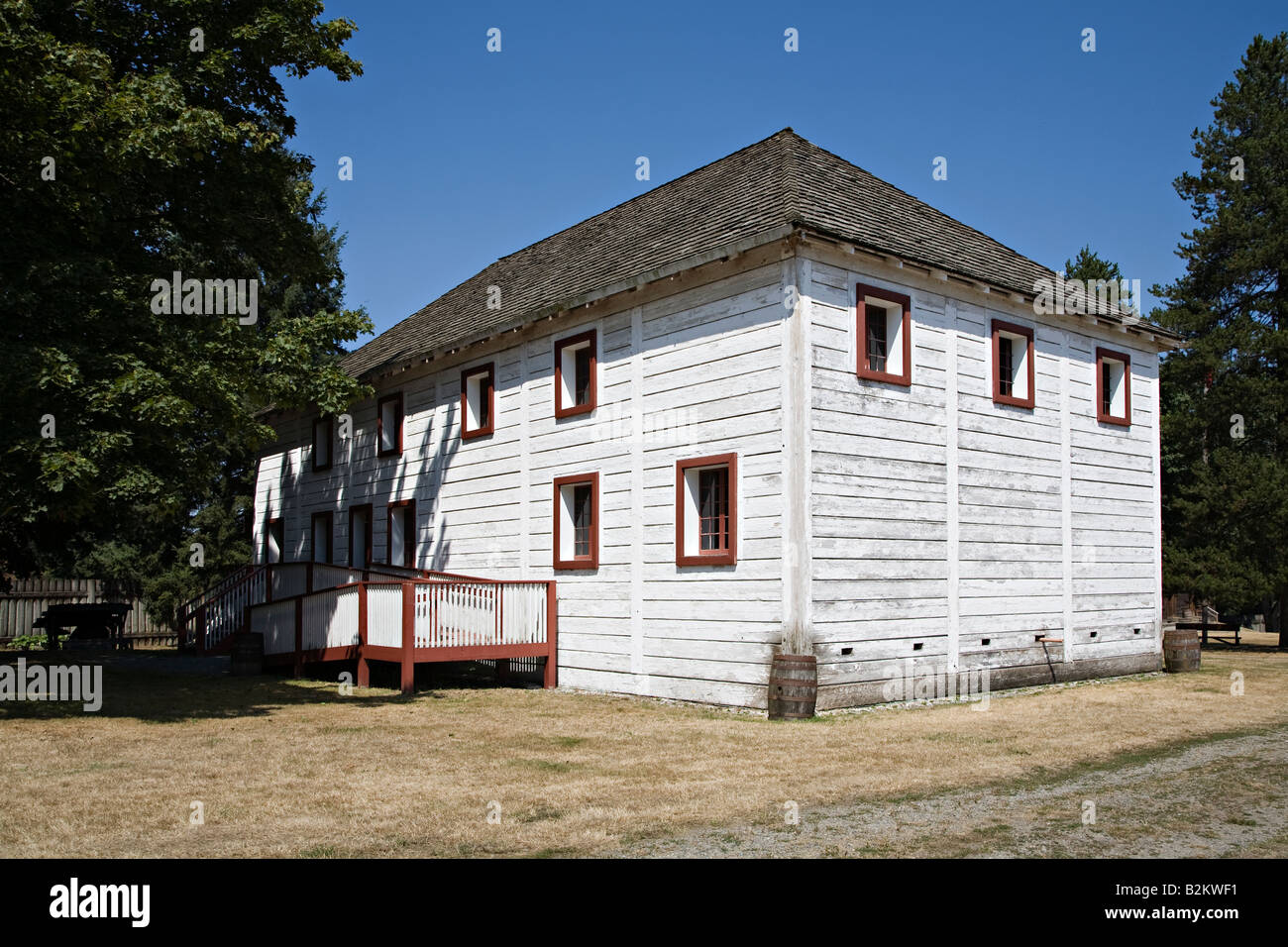 Big House Fort Langley National Historic Site Fort Langley British