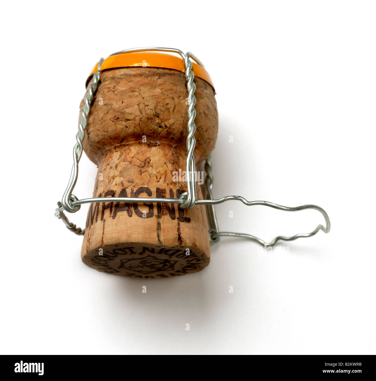 Champagne bottle cork Stock Photo Alamy