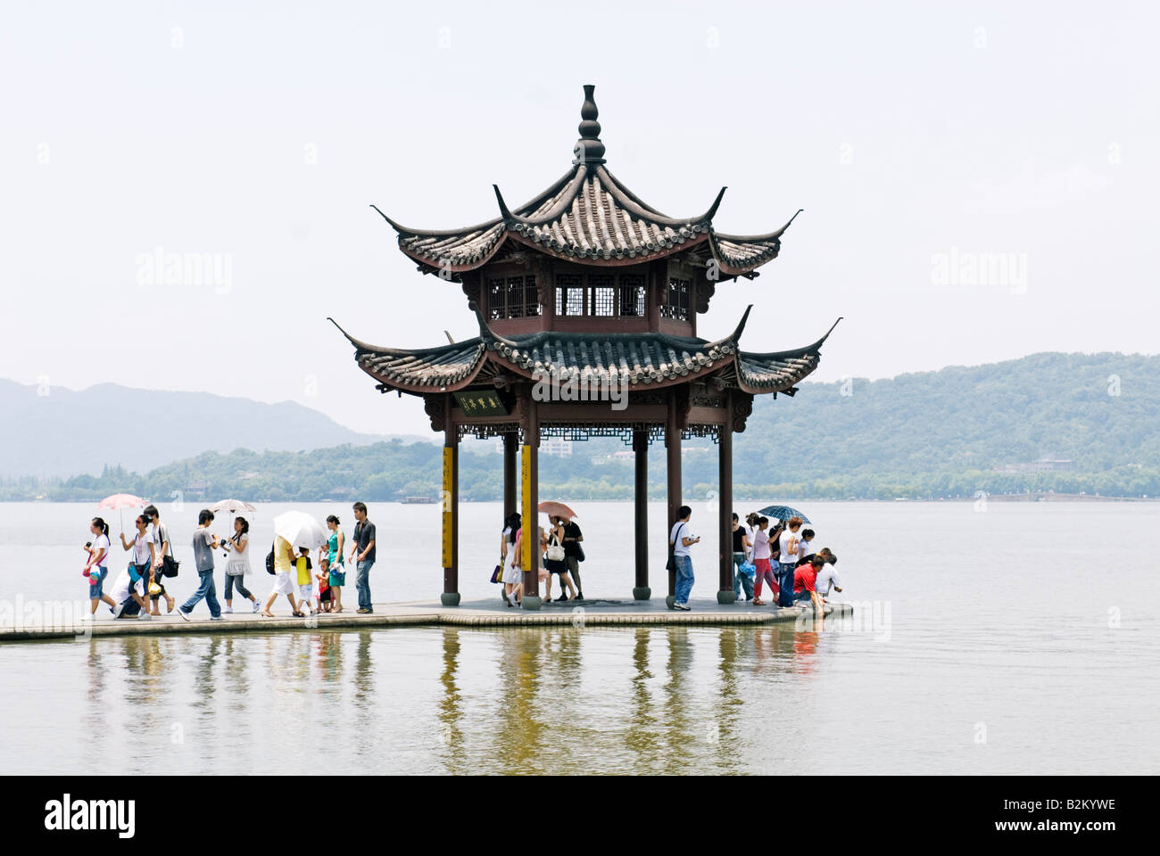 China, Hangzhou, Xi Hu, West Lake Stock Photo