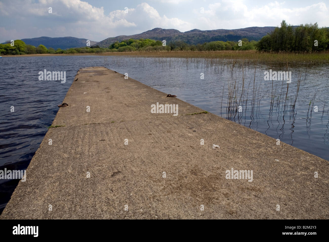 Peer Lough Gill Sligo Donegal Ireland Stock Photo Alamy