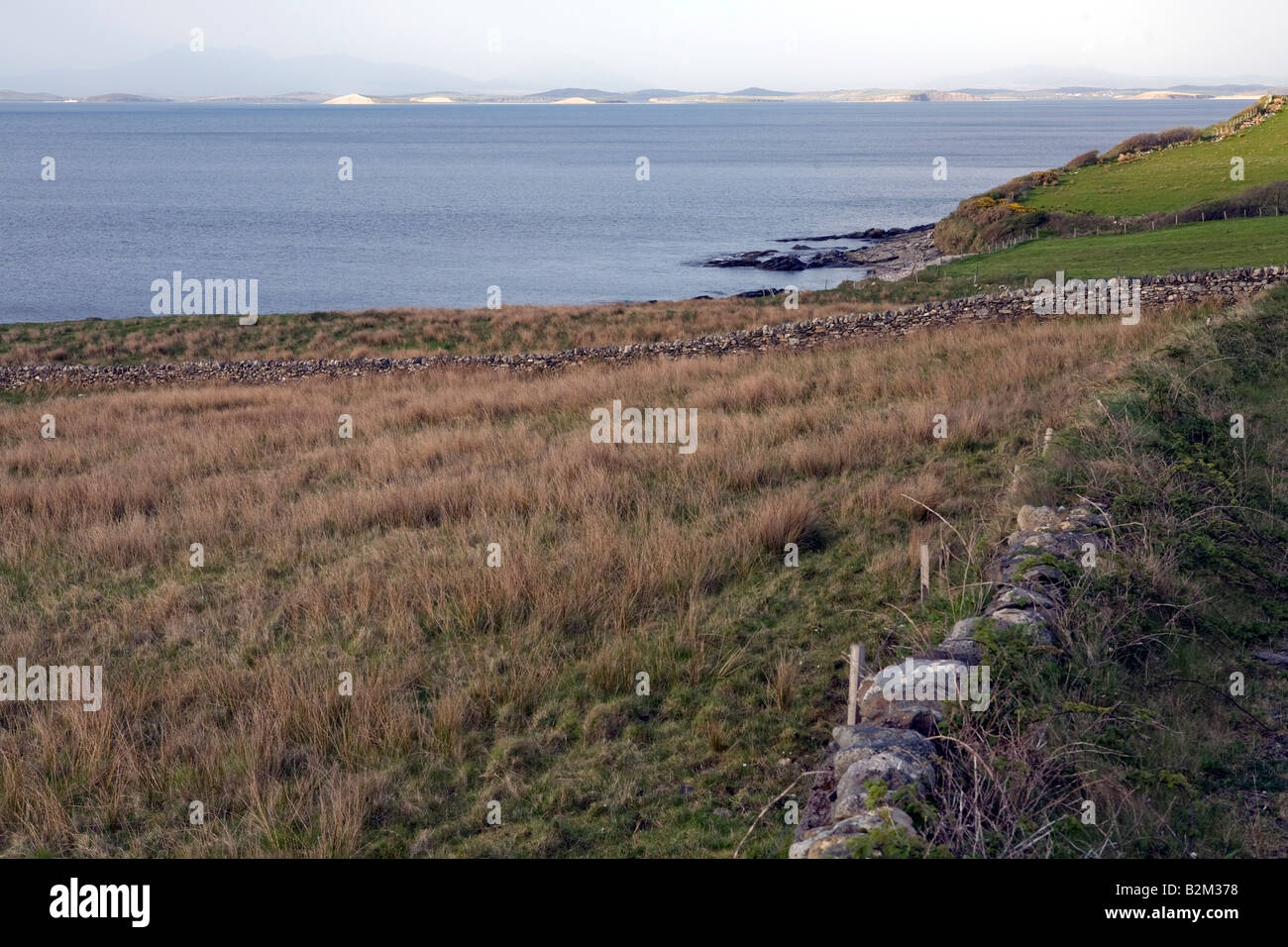 View on Clew bay - old head - Louisburgh - Mayo - Ireland Stock Photo