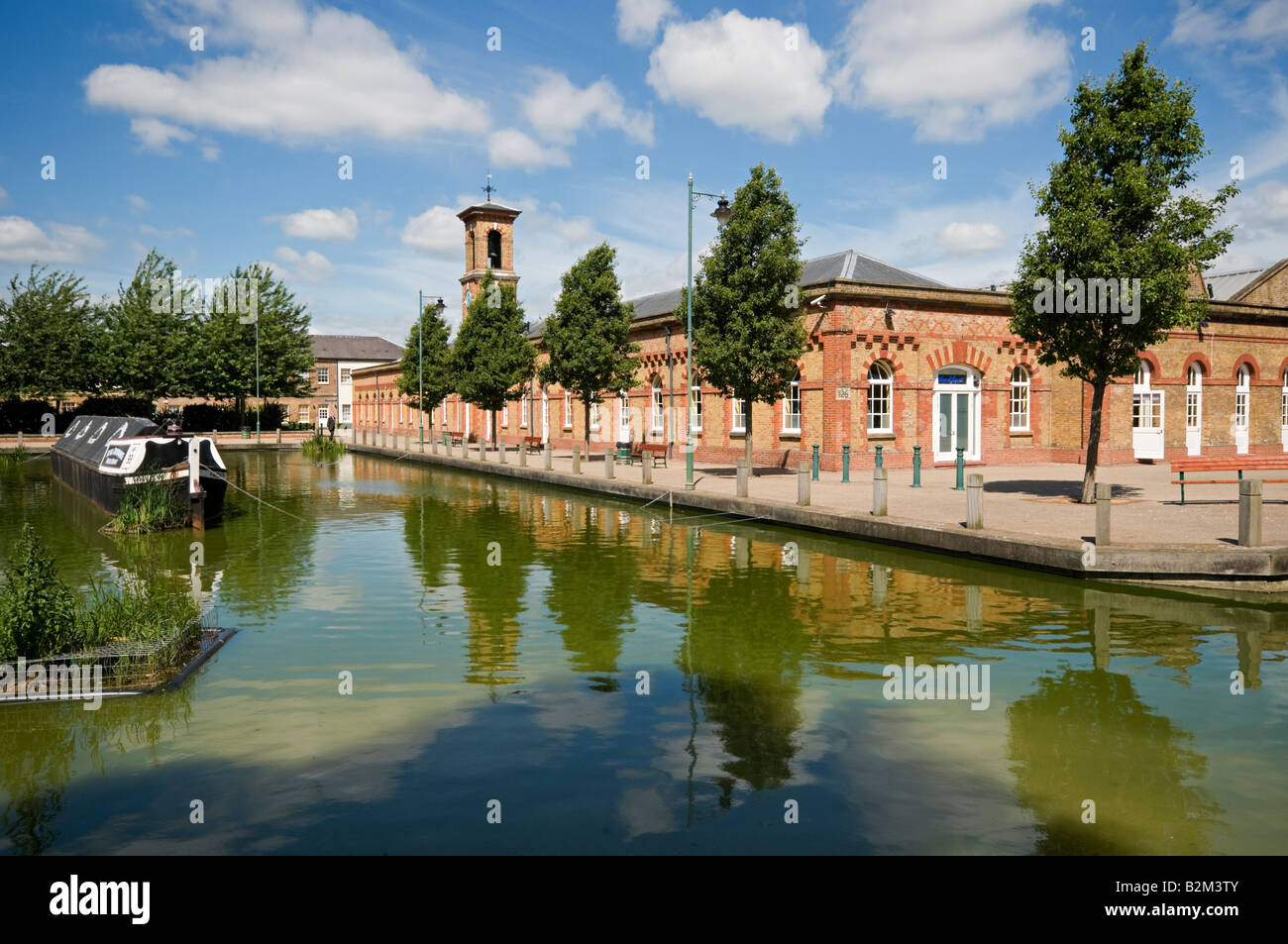 The Old Machine Room and Clock Tower of the Former Royal Small Arms Factory RSAF Enfield UK