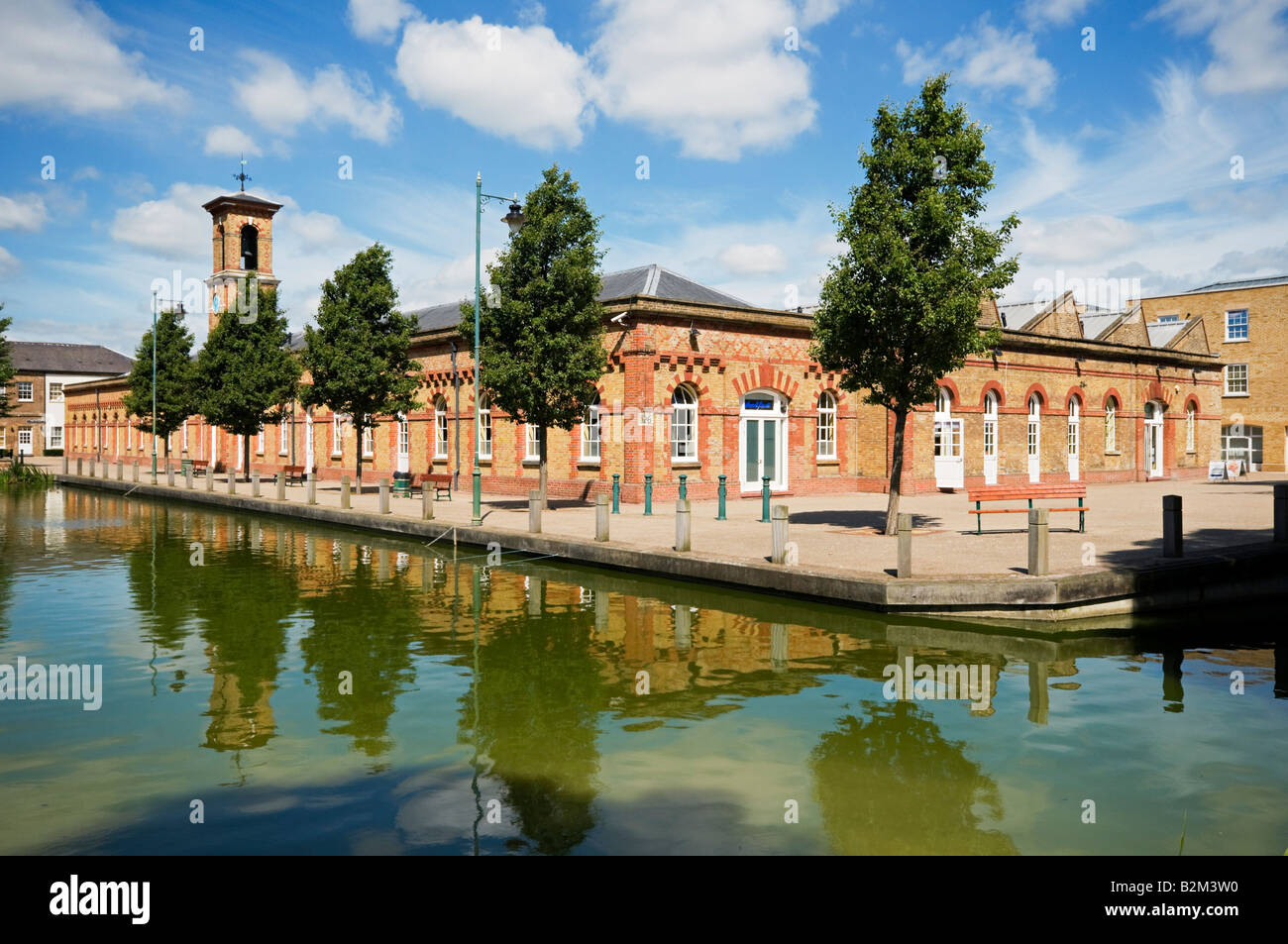The Old Machine Room and Clock Tower of the Former Royal Small Arms Factory RSAF Enfield UK