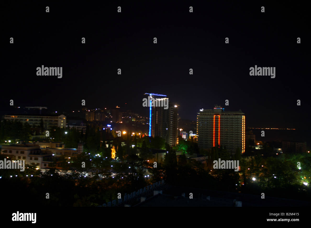 Hotel in a city of Sochi Stock Photo - Alamy
