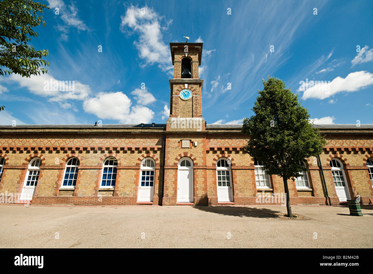 The Old Machine Room and Clock Tower of the Former Royal Small Arms Factory RSAF Enfield UK