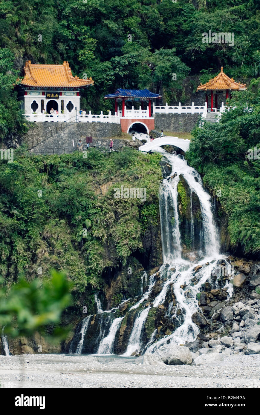 Taiwan, Eternal Spring Shrine, Taroko National Park Stock Photo Alamy