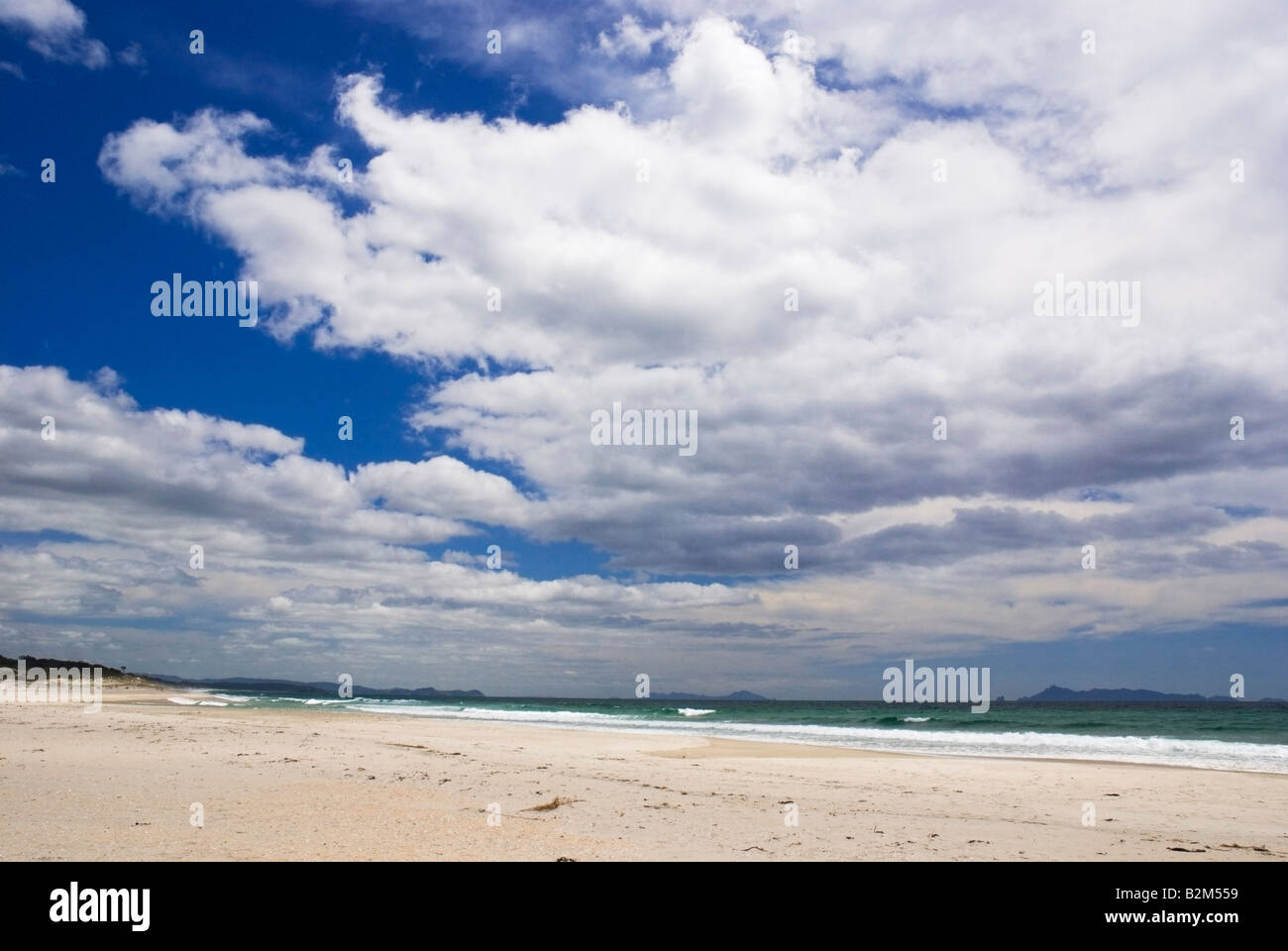 Pakiri Beach, North Island New Zealand Stock Photo