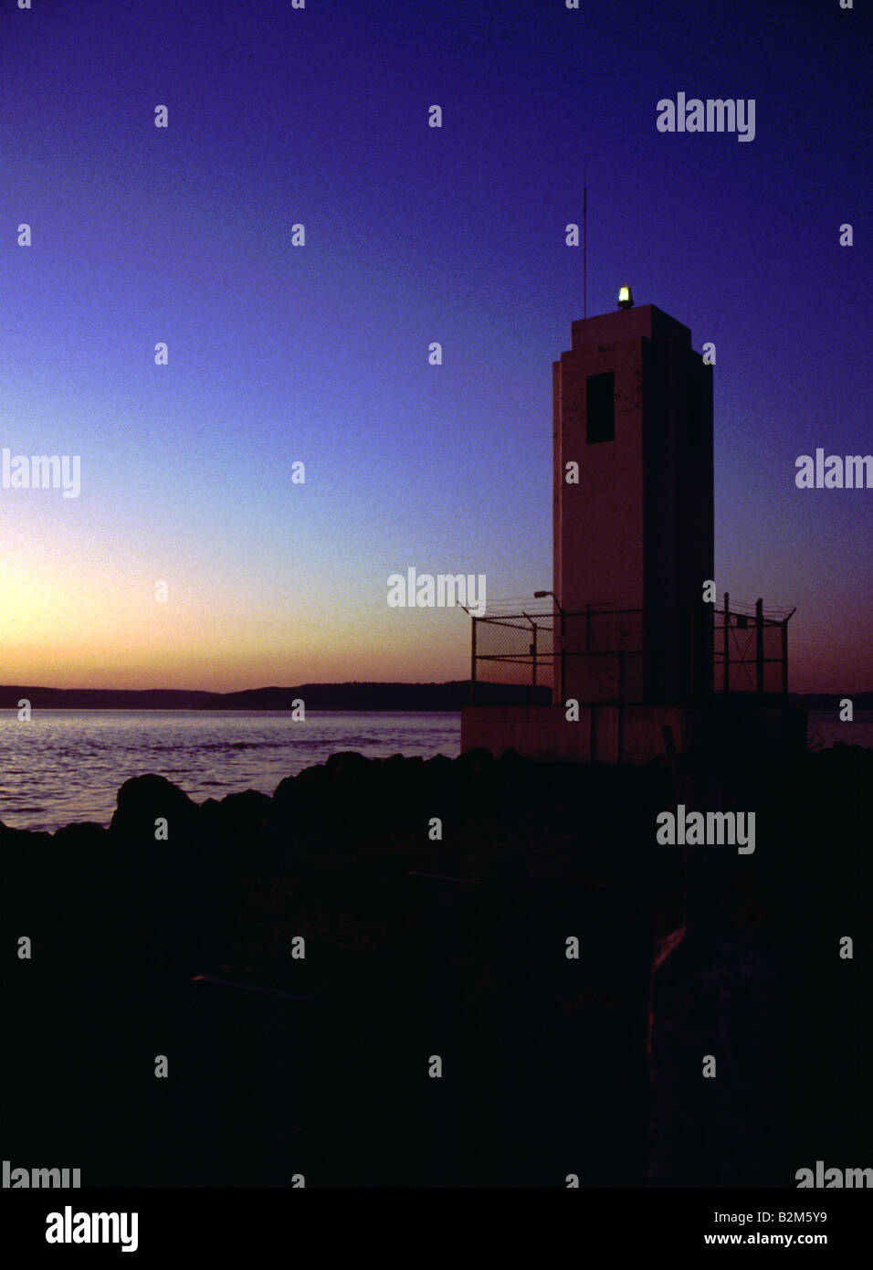 Brown's Point Lighthouse Washington marine view Drive Puget