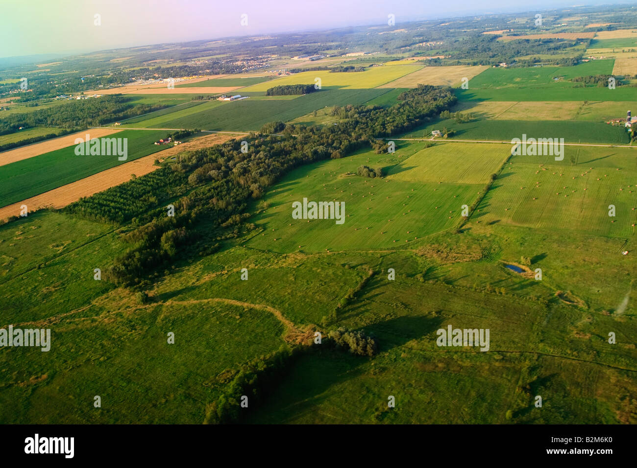 Aerial photography Stock Photo