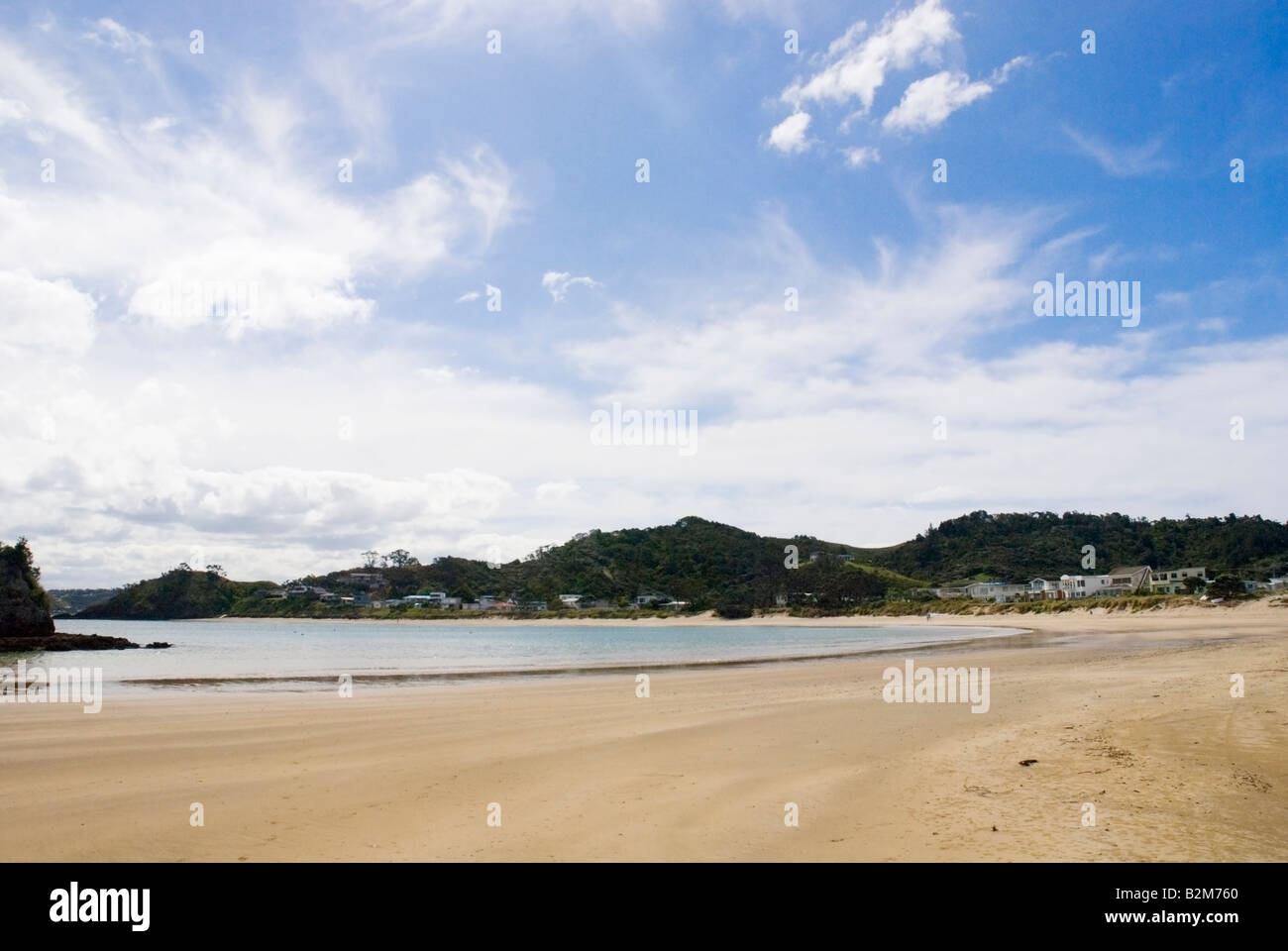 Whangaumu Bay, North Island, New Zealand Stock Photo Alamy
