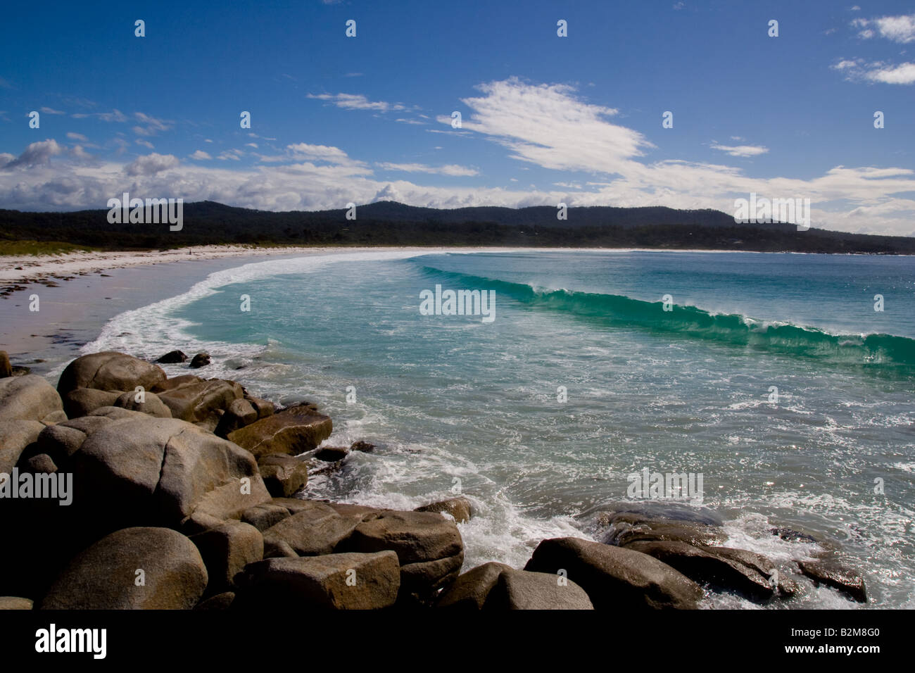 Binalong Bay Tasmania Stock Photo Alamy
