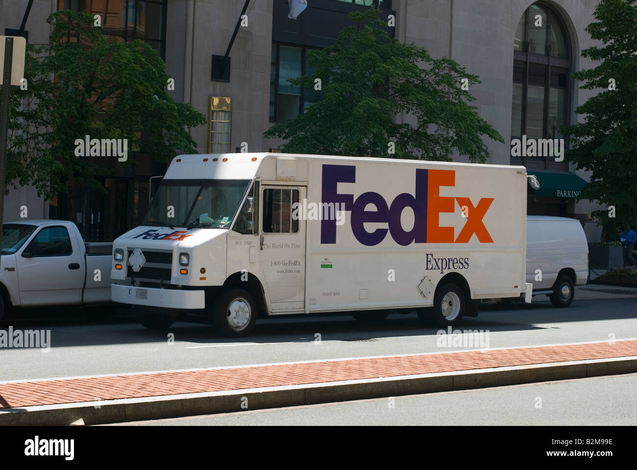 Delivery Truck Stock Photo