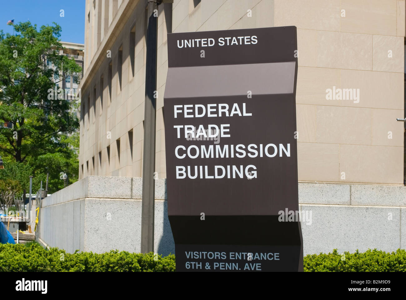 Federal Trade Commission Stock Photo