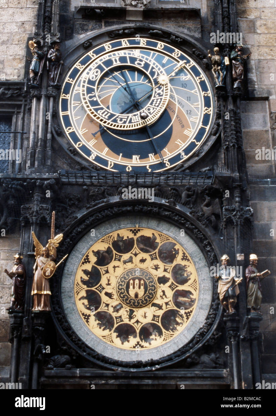 Astronomic Clock Stock Photo