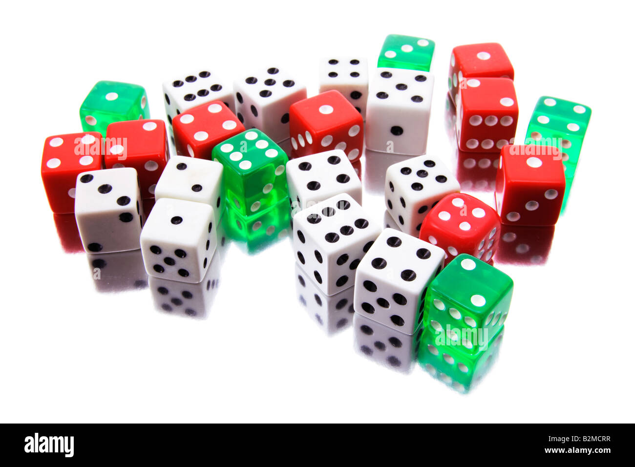 Random dice Cut Out Stock Images & Pictures - Alamy