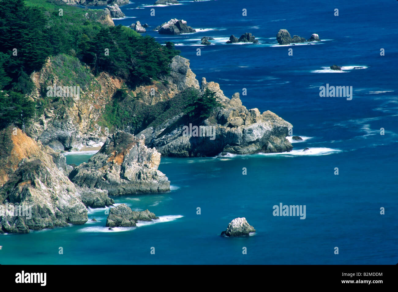 California Coast near Big Sur Stock Photo - Alamy