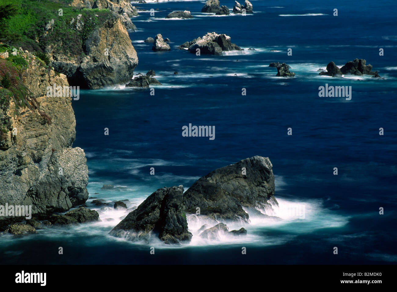California Coast near Big Sur Stock Photo - Alamy