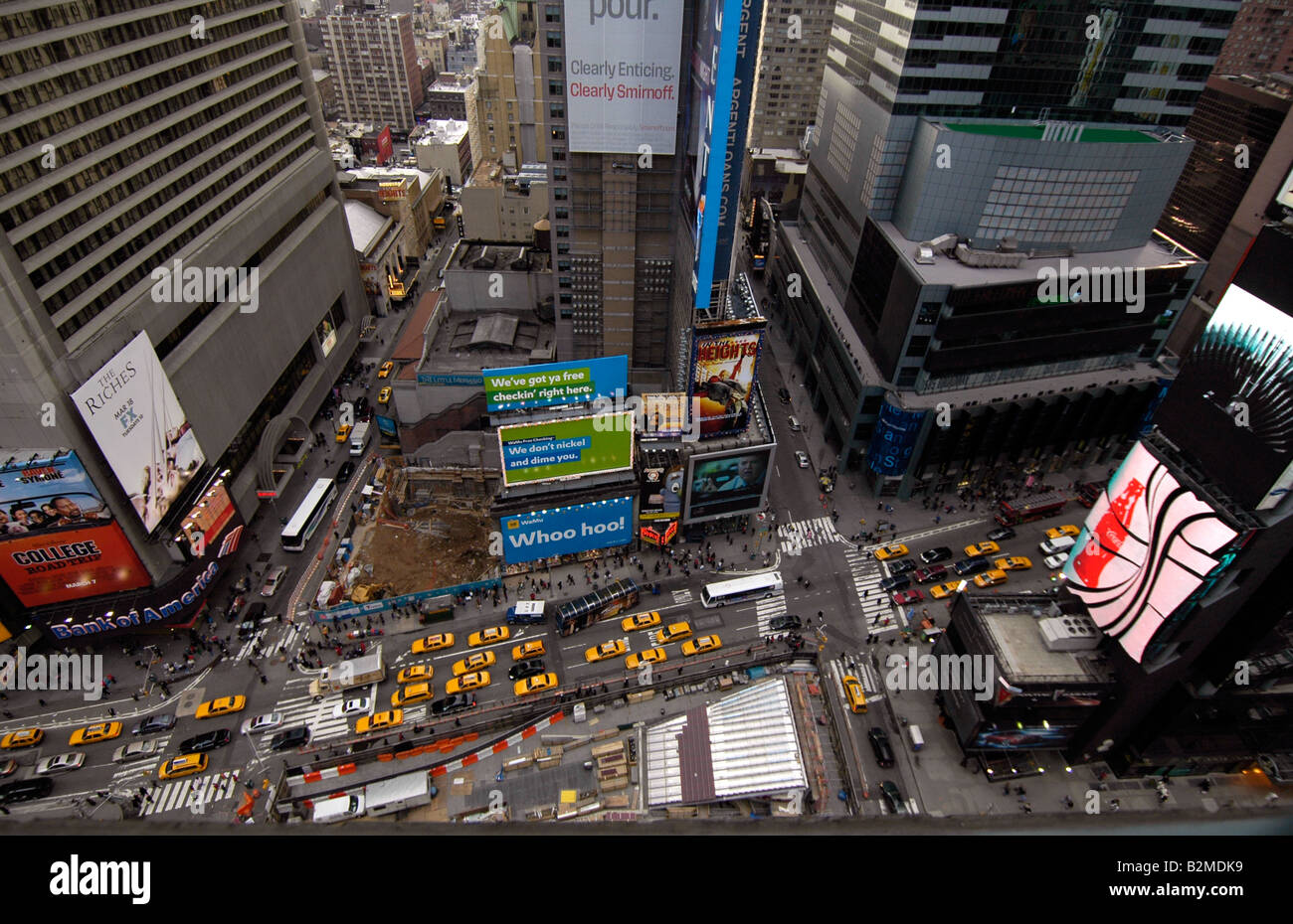 Times Square New York City Stock Photo