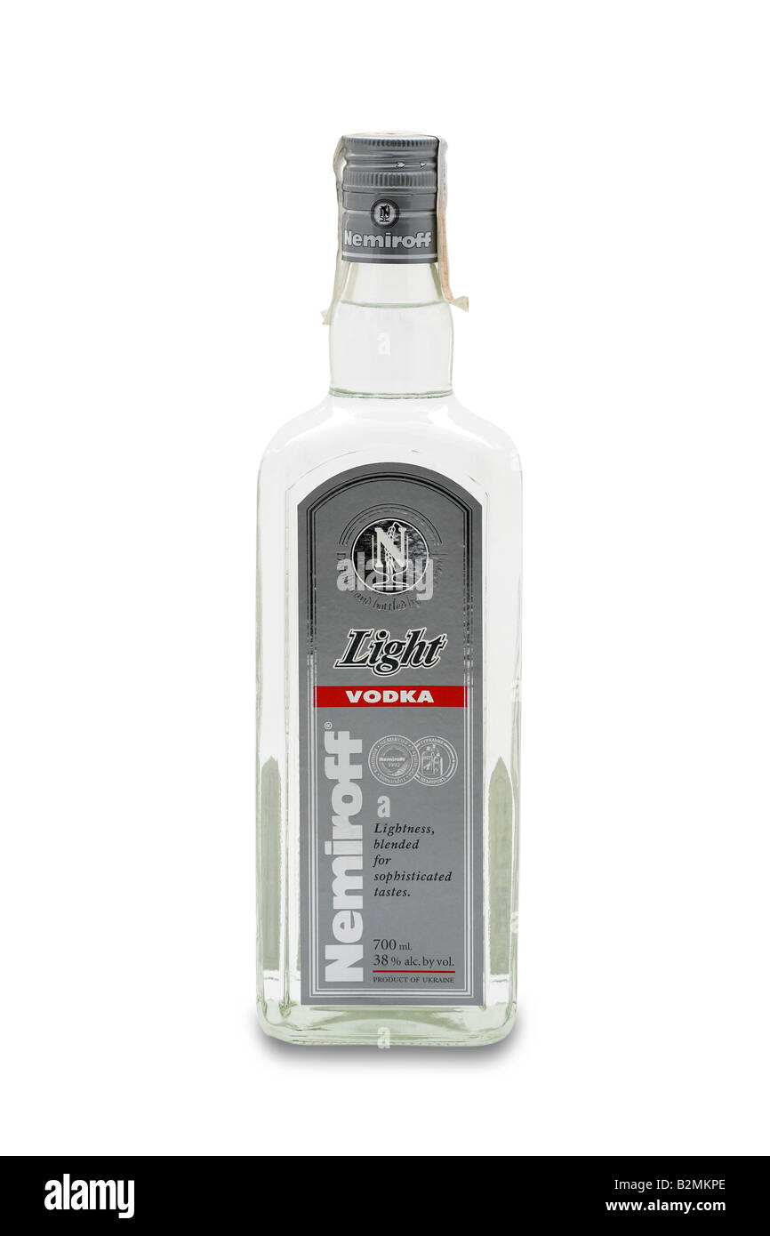 vodka nemiroff light ukraine Stock Photo - Alamy