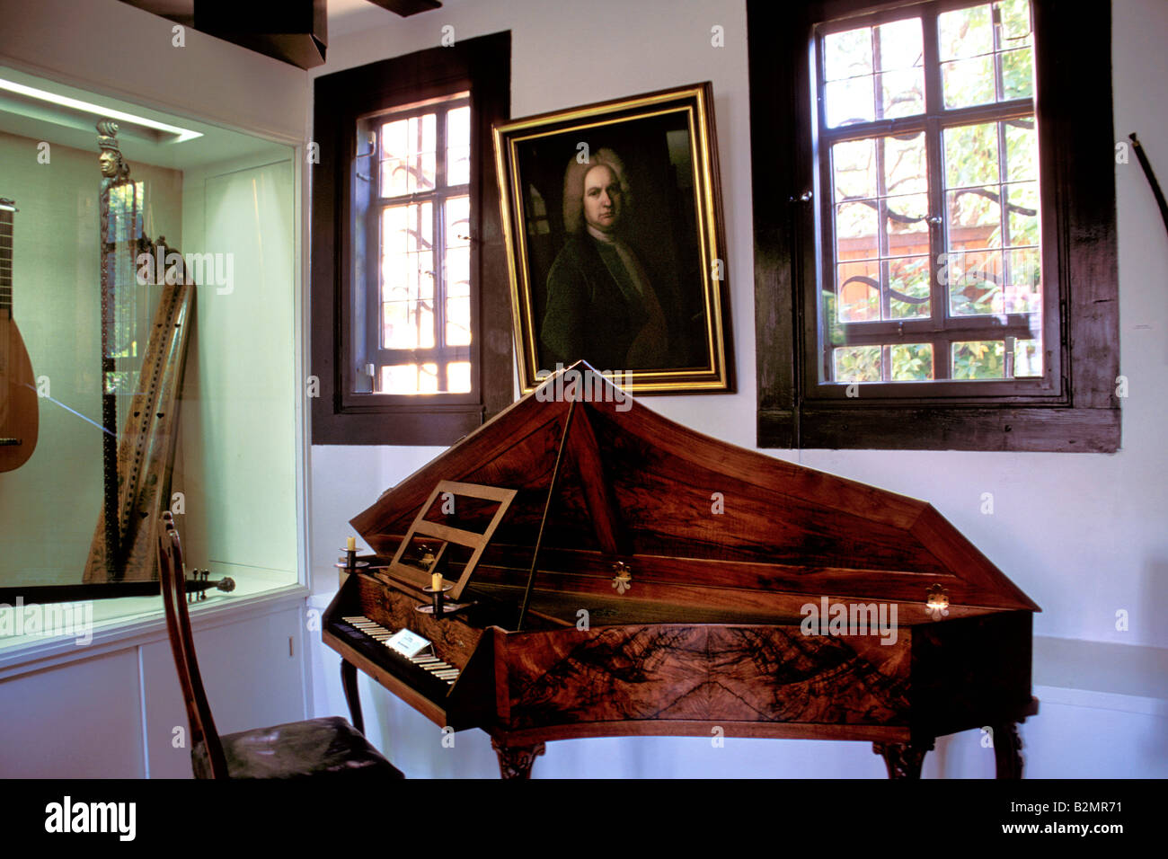 Instruments Room Bach House Museum Bachhaus Eisenach Germany