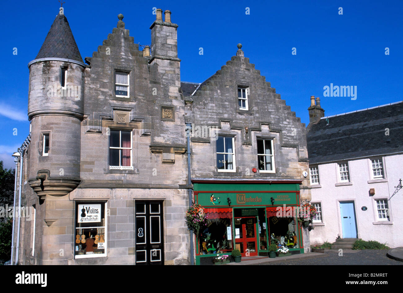 Historic centre, Falkland, Fife, Scotland, United Kingdom, Europe Stock