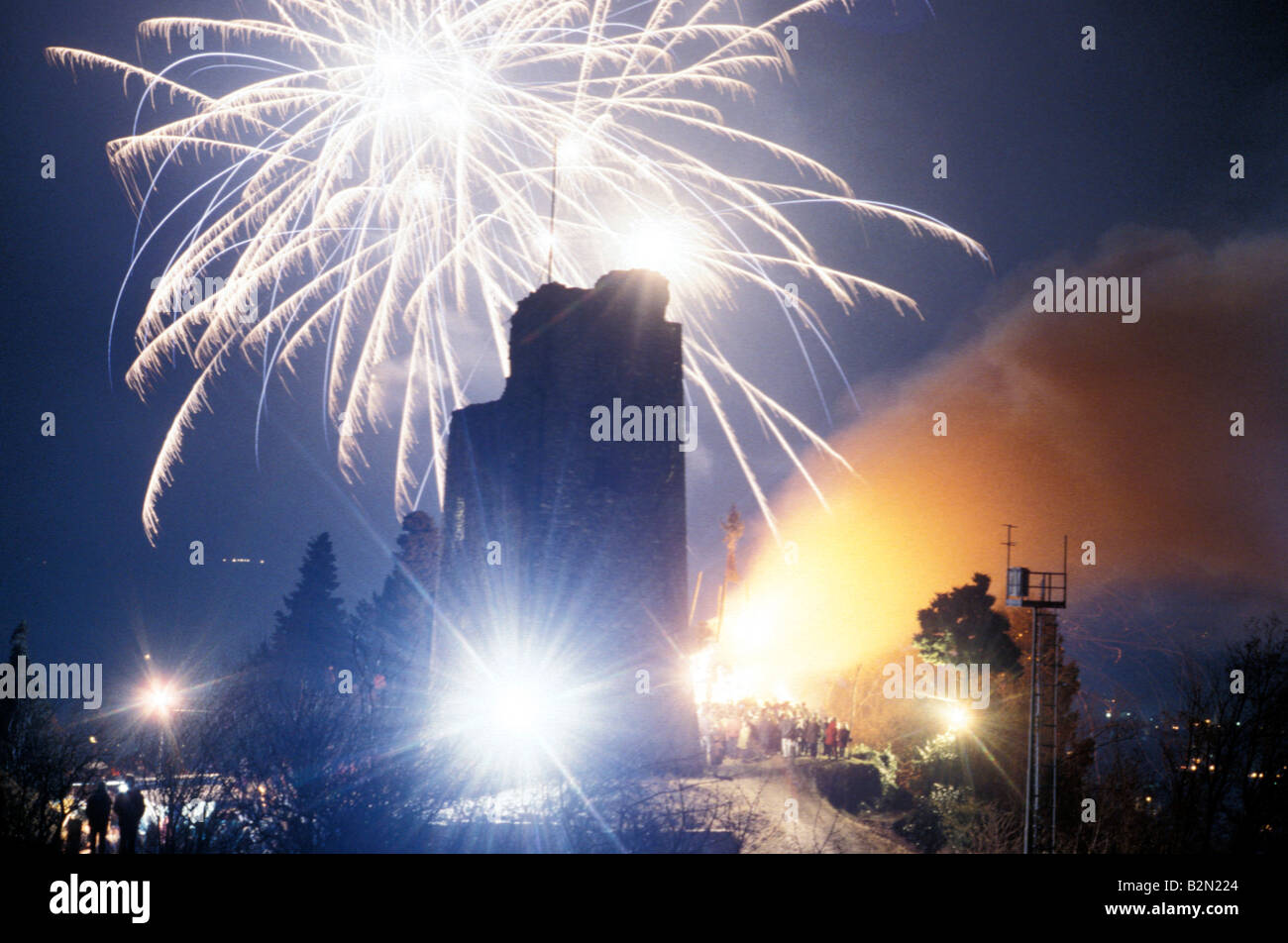 Pignarul lighting feast hires stock photography and images Alamy