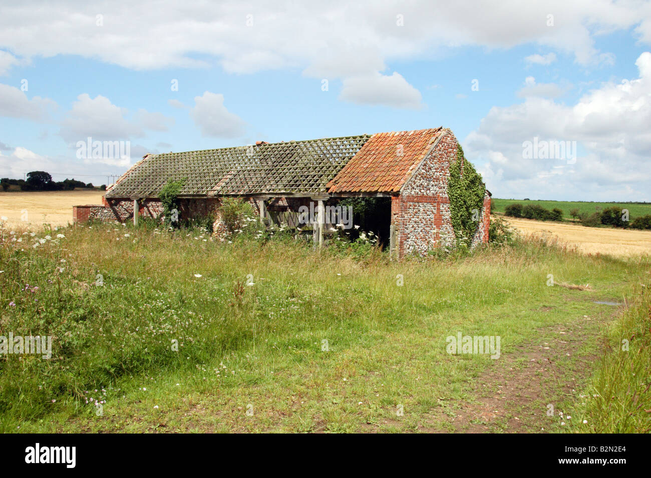 An old Norfolk barn Stock Photo Alamy