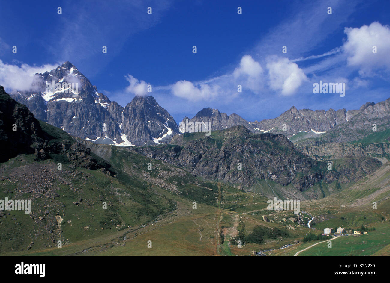 monviso mountain, monviso, Italy Stock Photo Alamy