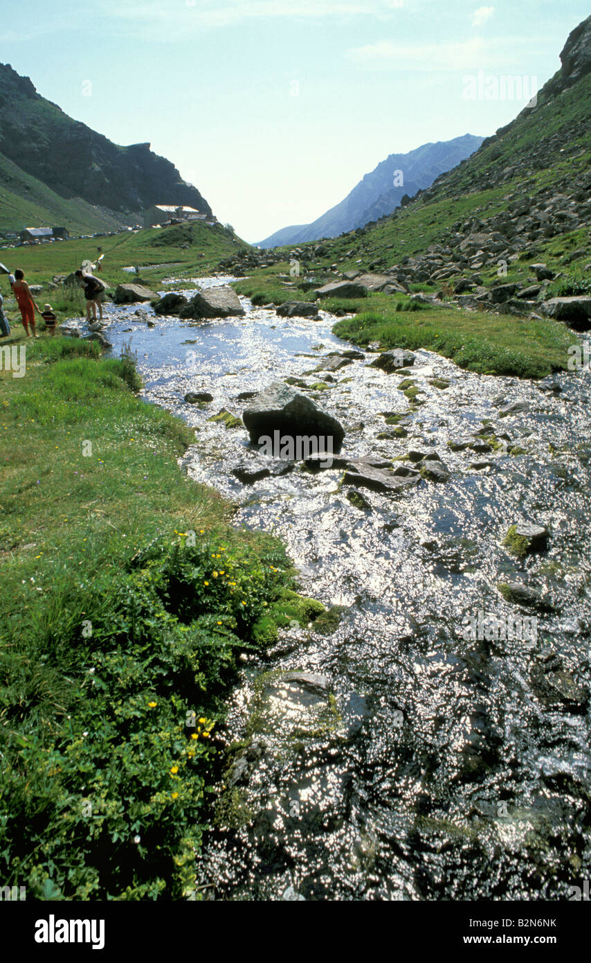 po river after sprimgs, monviso, Italy Stock Photo - Alamy