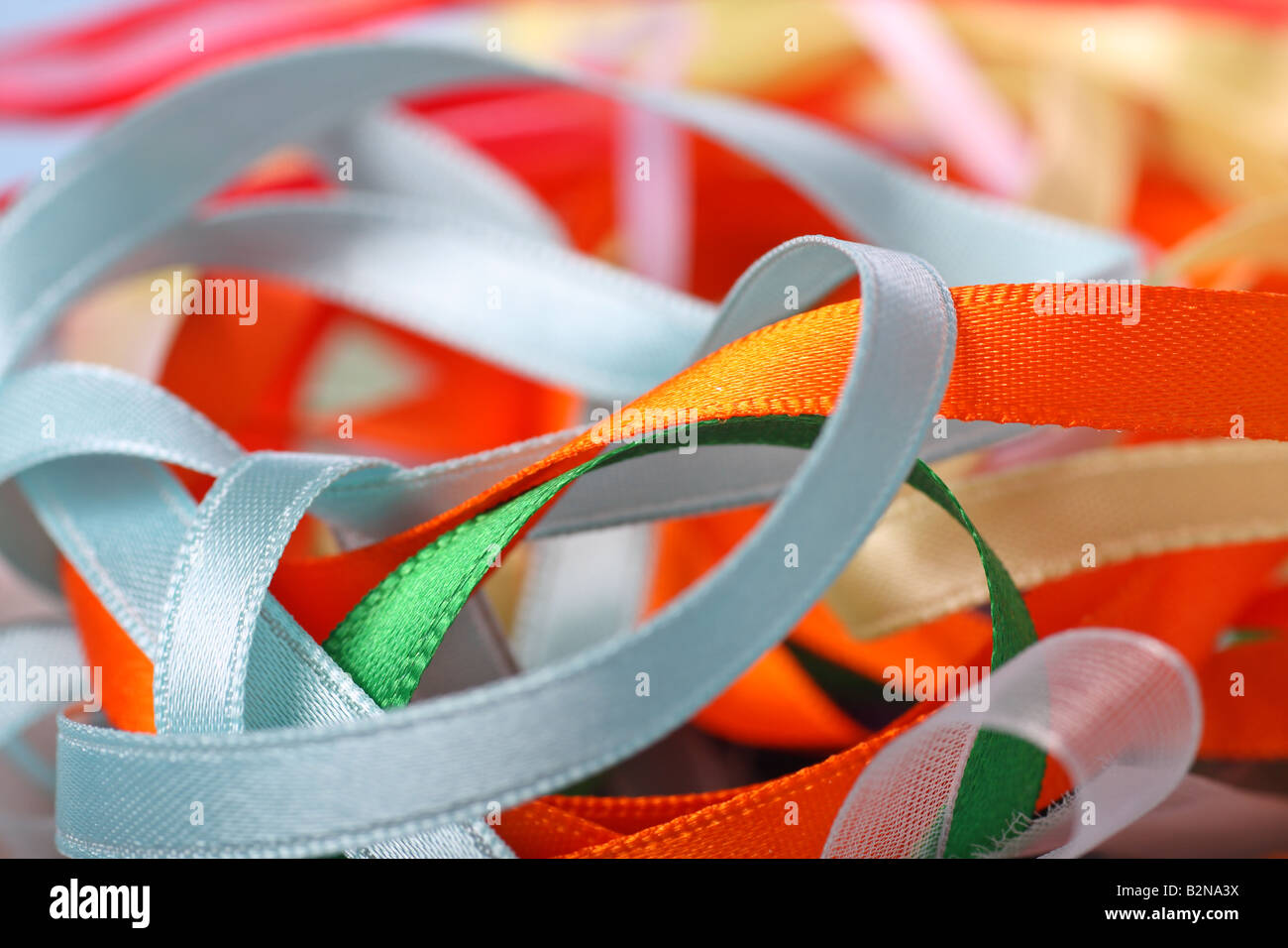 Sewing Thread Ribbon Colorful thread in a box hi-res stock photography and images - Alamy