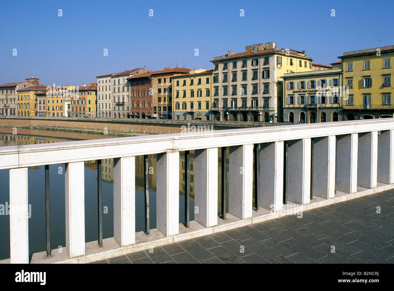 lungarno, pisa, italy Stock Photo Alamy