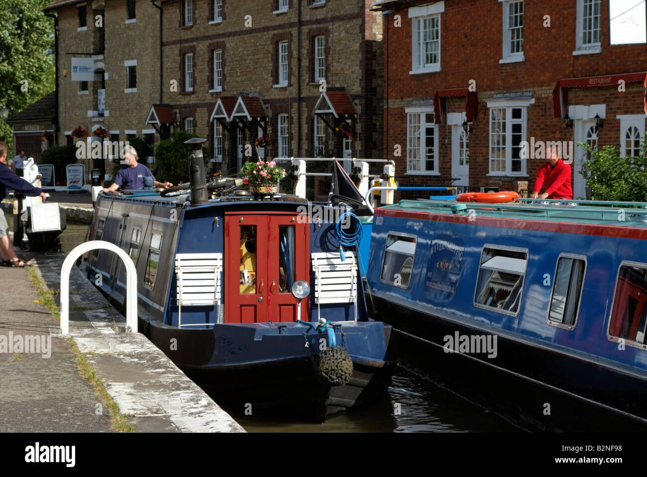 Rental narrow boats hires stock photography and images Alamy