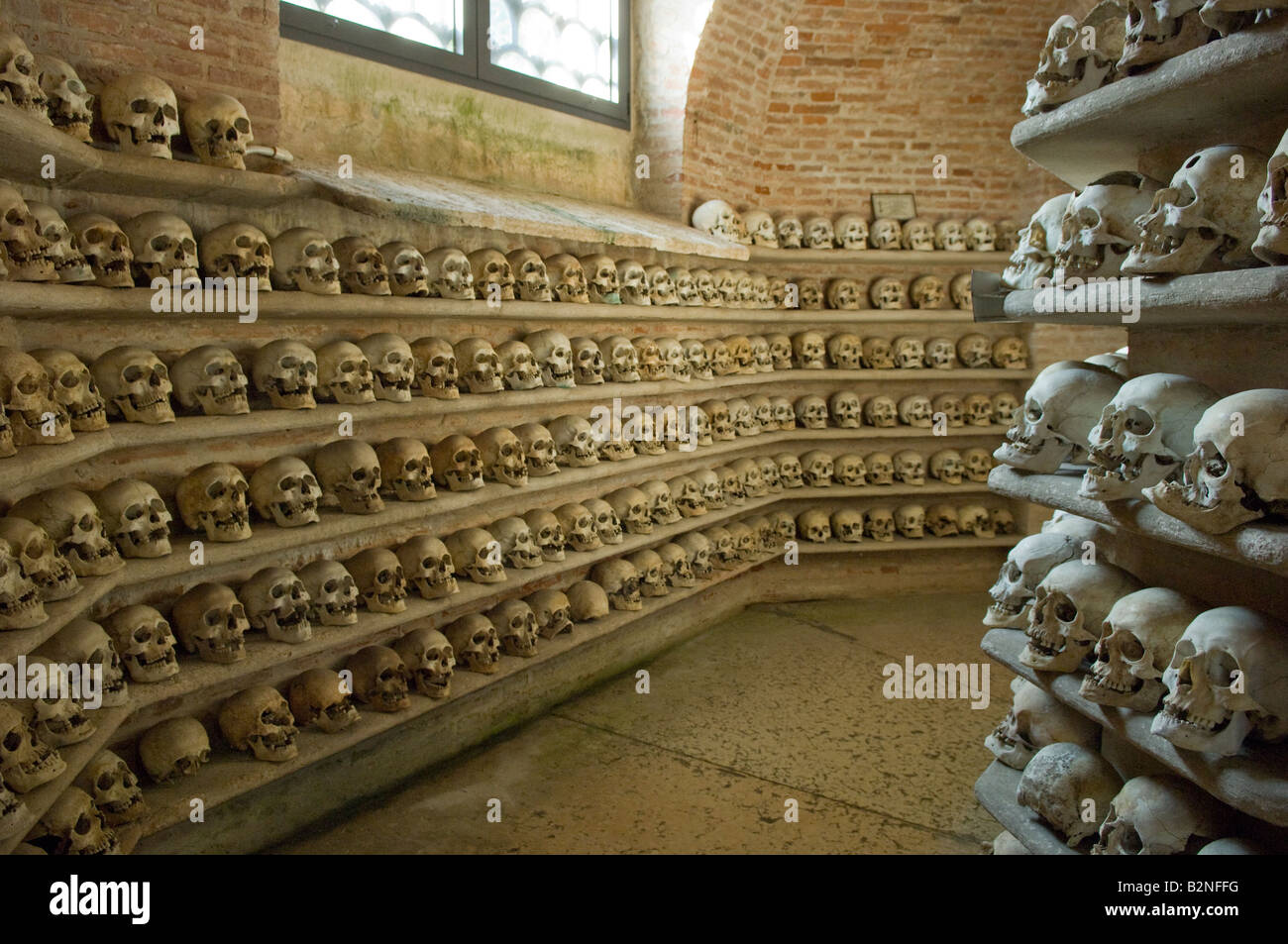 ossuary, custoza, italy Stock Photo