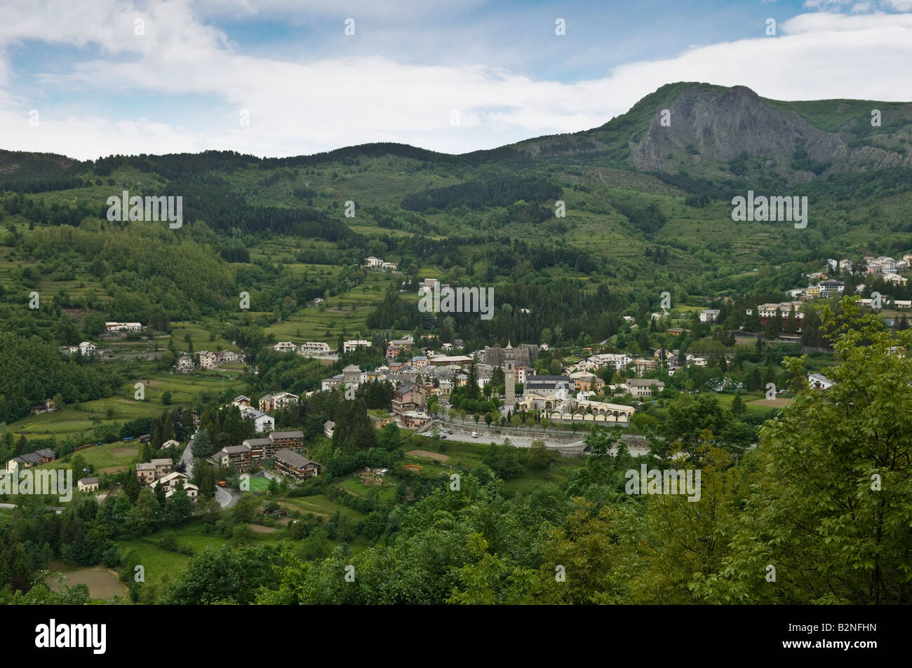 santo stefano d'aveto village, aveto regional park, Italy Stock Photo