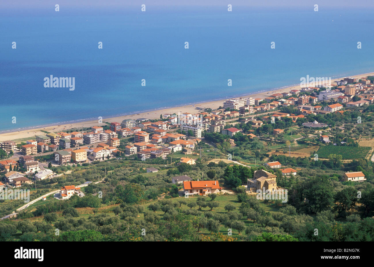 coast, silvi marina, Italy Stock Photo Alamy
