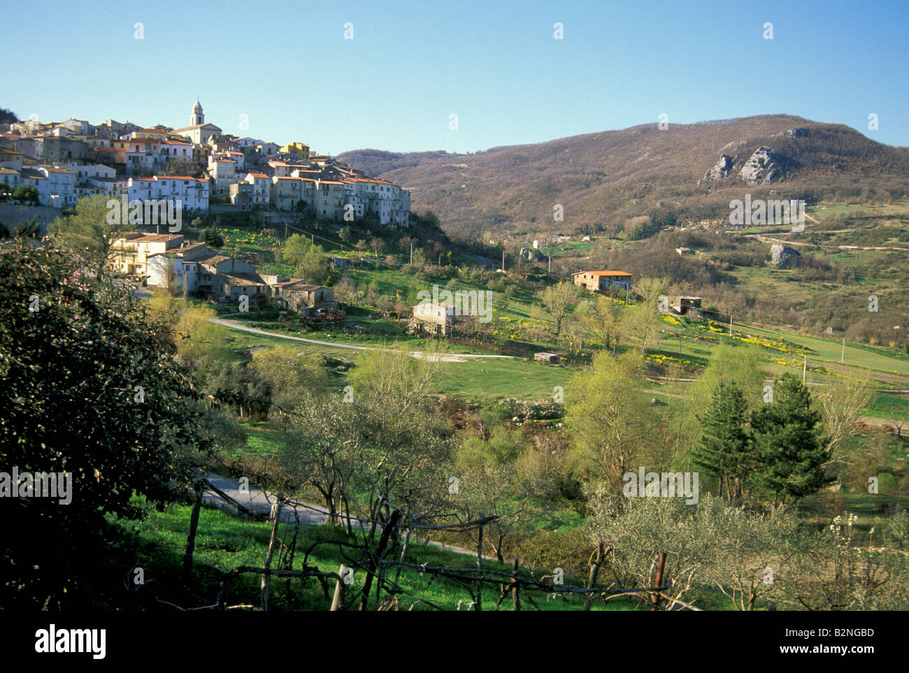 village view, civitanova del sannio, Italy