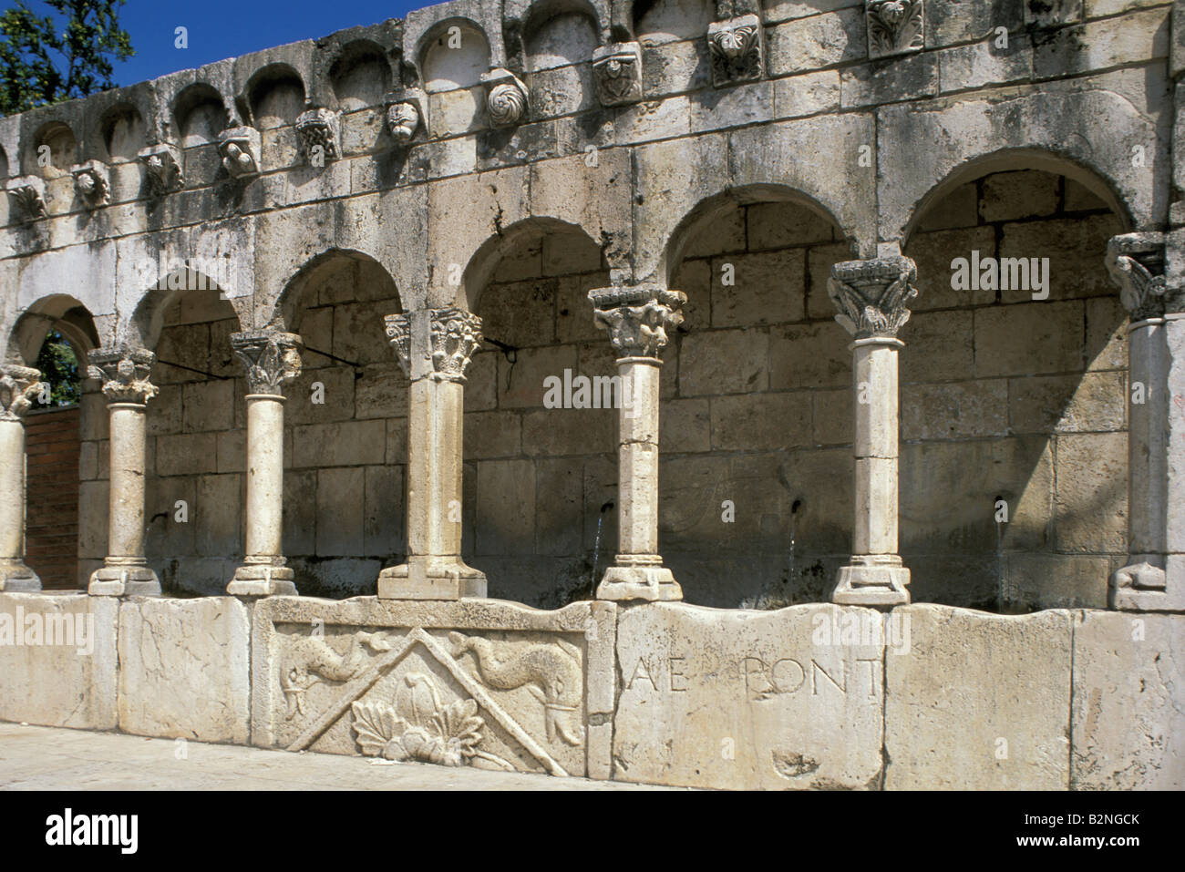 fontana fraterna, isernia, Italy Stock Photo Alamy