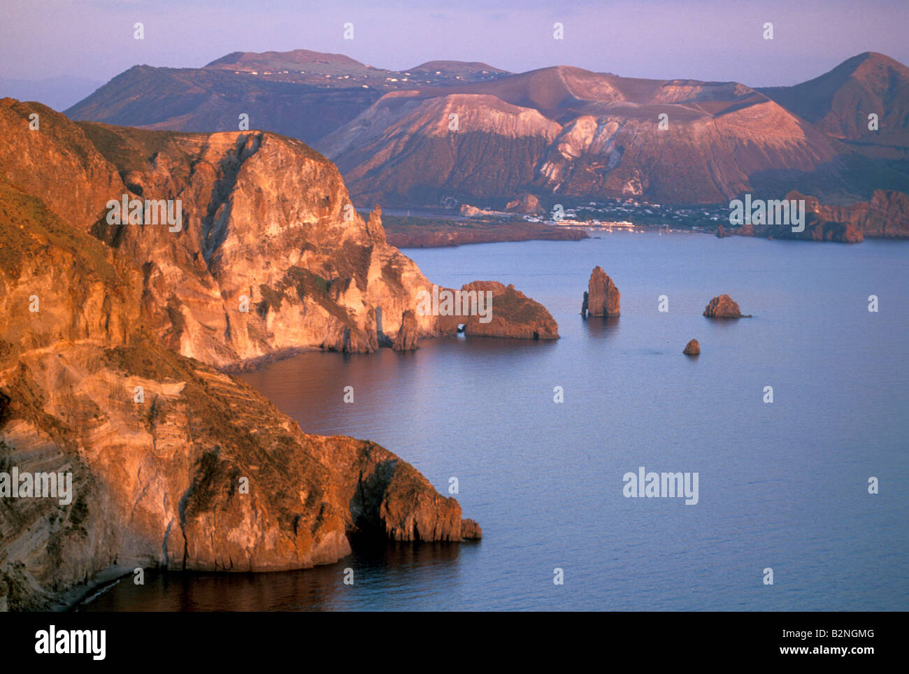 Sunset view from quattrocchi hi-res stock photography and images