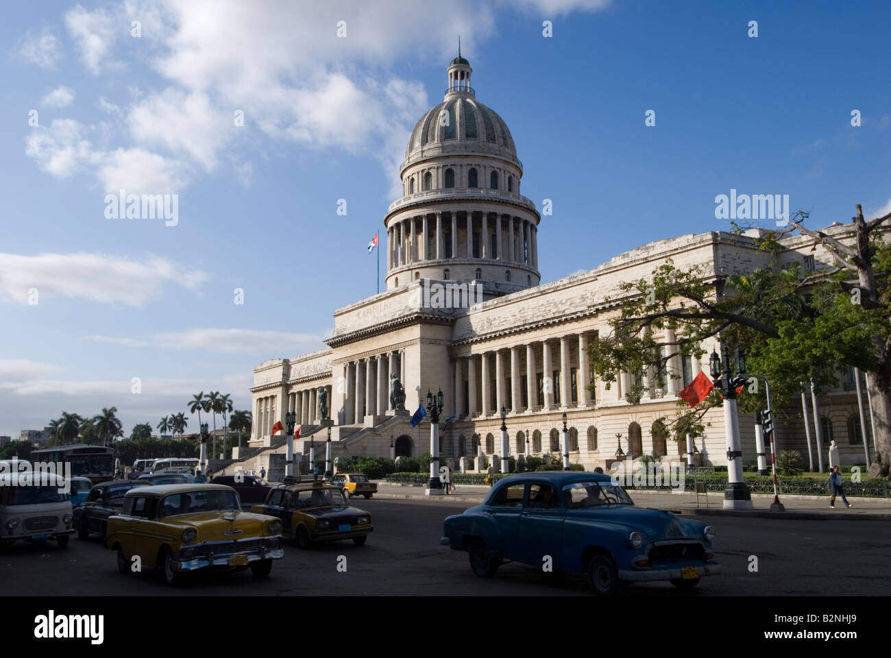 Capitolio in La Habana Vieja Havana Cuba Stock Photo
