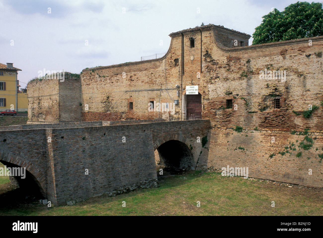 rocca malatestiana, fano, Italy Stock Photo Alamy