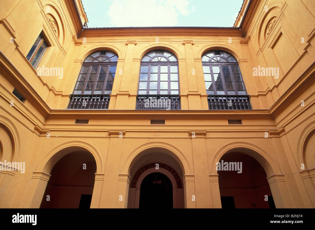 teatro gentile, fabriano, Italy Stock Photo - Alamy